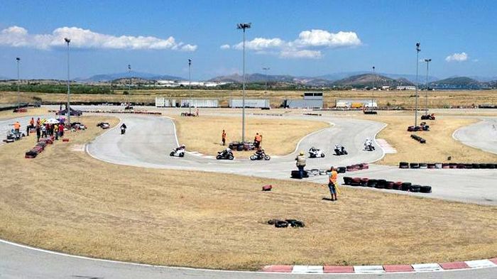 Για πρώτη φορά στο θεσμό έγινε αγώνας στην πίστα καρτ του Αυτοκινητοδρομίου των Μεγάρων.